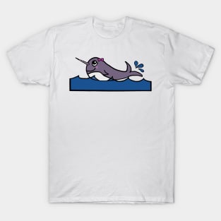 Baby Girl Narwhal T-Shirt